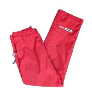 Youth Bauer Hockey Athletic Red Warm Up Pants Ankle Zippers  Size Medium